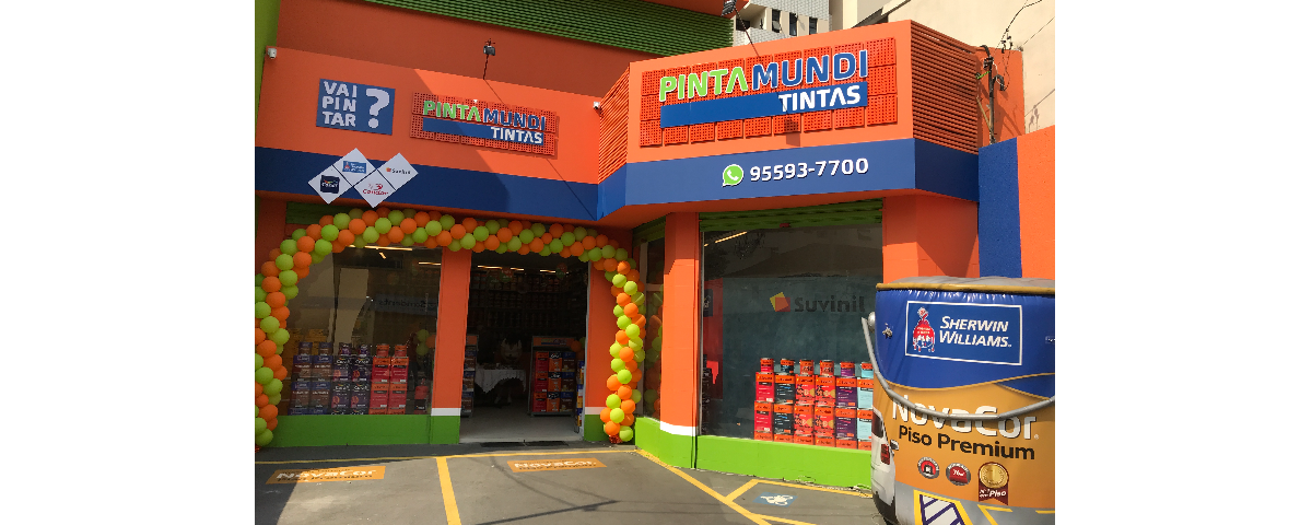 Pinta Mundi Tintas participa da Franchise 4U no Rio.